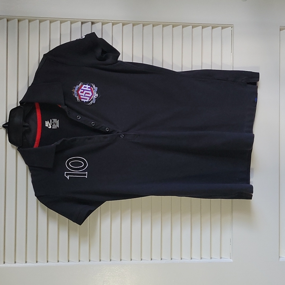 Nike black polo by Mr. Cartoon 2010 World Cup